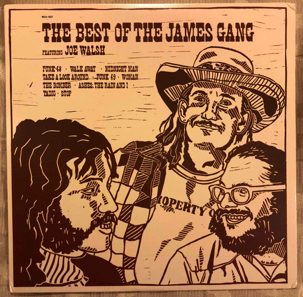 James Gang Featuring Joe Walsh : The Best Of The James Gang Featuring Joe Walsh (LP,Compilation,Club Edition,Reissue)