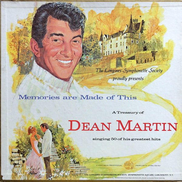 Dean Martin : Memories Are Made Of This: A Treasury Of Dean Martin (LP,Compilation,Stereo)