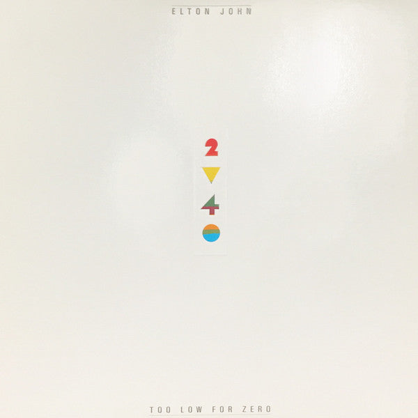 Elton John : Too Low For Zero (LP,Album)
