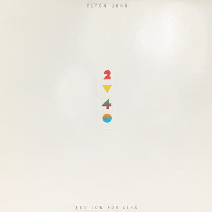 Elton John : Too Low For Zero (LP,Album)