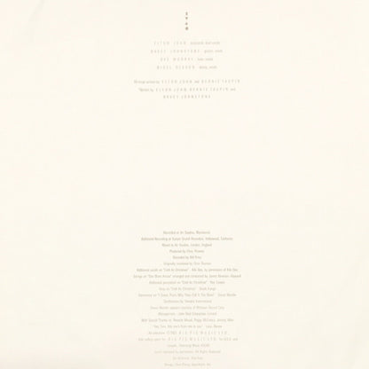 Elton John : Too Low For Zero (LP,Album)