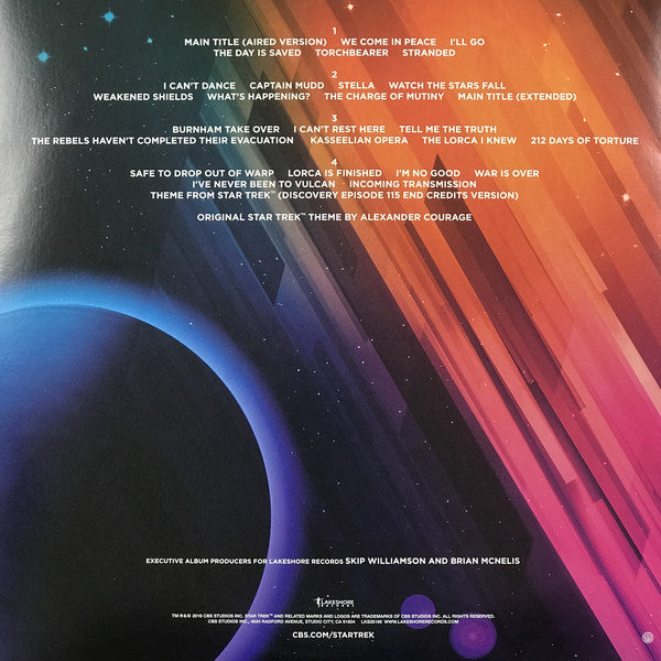 Jeff Russo : Star Trek: Discovery - Original Series Soundtrack - Season 1 - Chapter 1 & 2 (LP,Album,Compilation,Limited Edition)