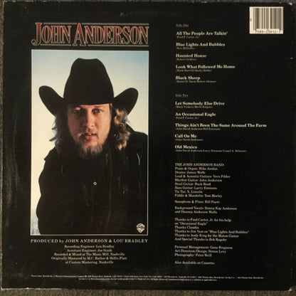John Anderson (3) : All The People Are Talkin’ (LP,Stereo)