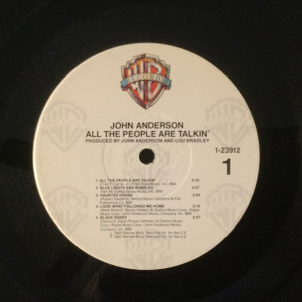 John Anderson (3) : All The People Are Talkin’ (LP,Stereo)