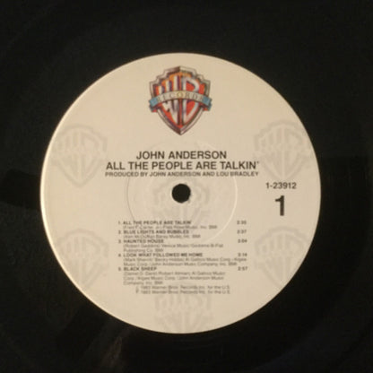 John Anderson (3) : All The People Are Talkin’ (LP,Stereo)