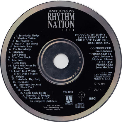 Janet Jackson : Rhythm Nation 1814 (Album,Club Edition)