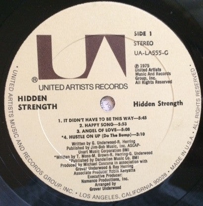 Hidden Strength : Hidden Strength (LP,Album)