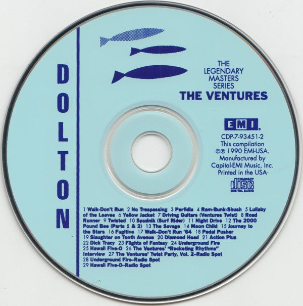Ventures, The : Walk - Don't Run--The Best Of The Ventures (Compilation,Remastered,Stereo,Mono)