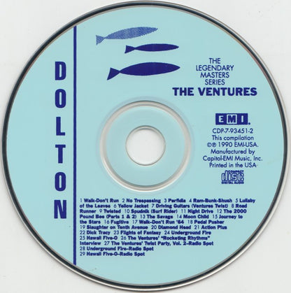 Ventures, The : Walk - Don't Run--The Best Of The Ventures (Compilation,Remastered,Stereo,Mono)