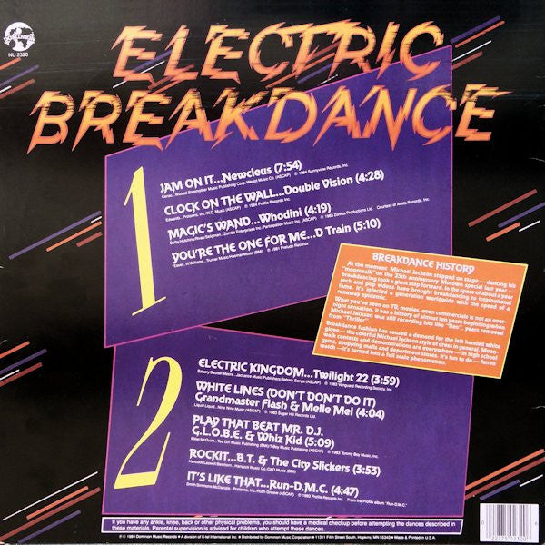 Various : Electric Breakdance (LP,Compilation)