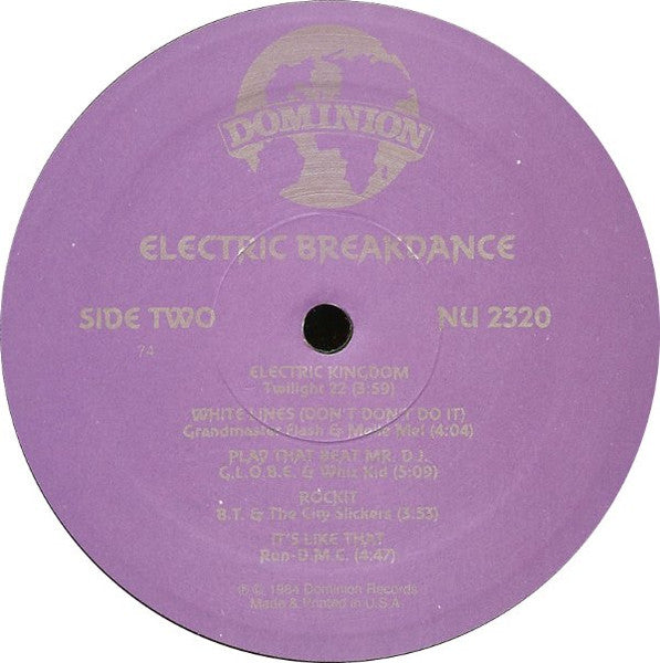Various : Electric Breakdance (LP,Compilation)