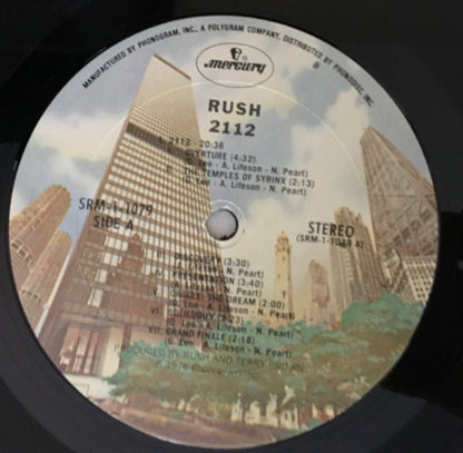 Rush : 2112 (LP,Album,Repress,Stereo)