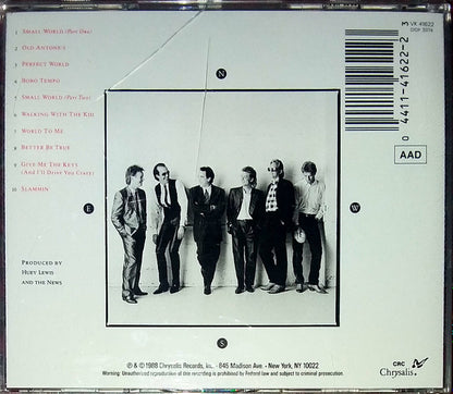 Huey Lewis & The News : Small World (Album,Club Edition,Reissue)