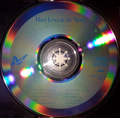 Huey Lewis & The News : Small World (Album,Club Edition,Reissue)
