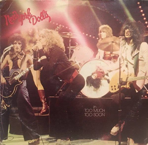 New York Dolls : Too Much Too Soon (LP,Album,Promo)