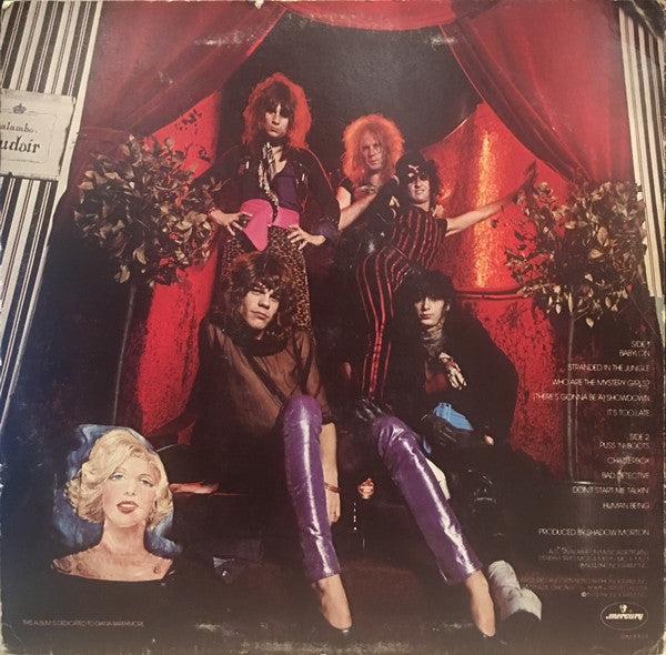New York Dolls : Too Much Too Soon (LP,Album,Promo)