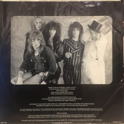 New York Dolls : Too Much Too Soon (LP,Album,Promo)