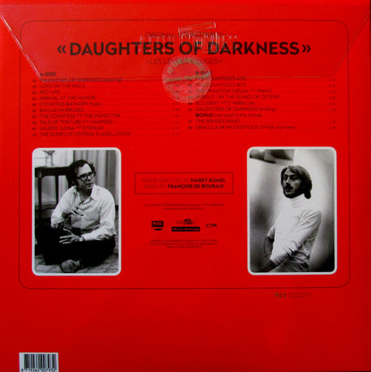 François De Roubaix : Daughters Of Darkness - Les Lèvres Rouges (Original Soundtrack) (LP,Album,Limited Edition,Numbered)