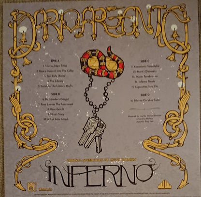 Keith Emerson : Dario Argento's Inferno (Original Soundtrack) (LP,45 RPM)