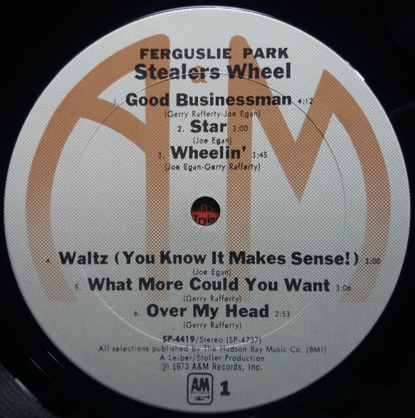 Stealers Wheel : Ferguslie Park (LP,Album)