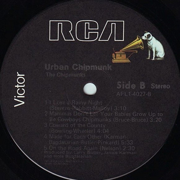 Chipmunks, The : Urban Chipmunk (LP,Album)