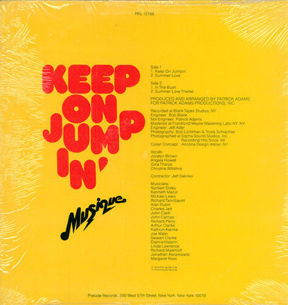 Musique : Keep On Jumpin' (LP,Album,Stereo)