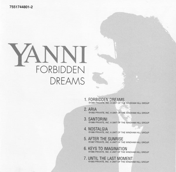 Yanni (2) : Forbidden Dreams - The Encore Collection Vol. 2 (Compilation)