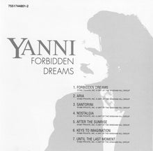 Yanni (2) : Forbidden Dreams - The Encore Collection Vol. 2 (Compilation)
