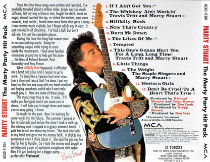 Marty Stuart : The Marty Party Hit Pack (Compilation,Club Edition)