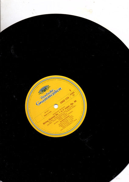 Johannes Brahms ‧ Amadeus-Quartett ‧ Cecil Aronowitz : Streichquintette Nr. 1 F-dur Und Nr. 2 G-dur (LP,Stereo)