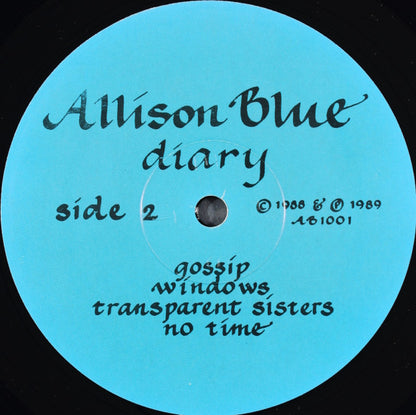 Allison Blue : Diary (LP)