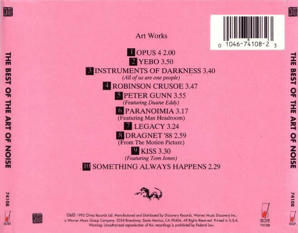 Art Of Noise, The : The Best Of The Art Of Noise (Compilation,Repress)