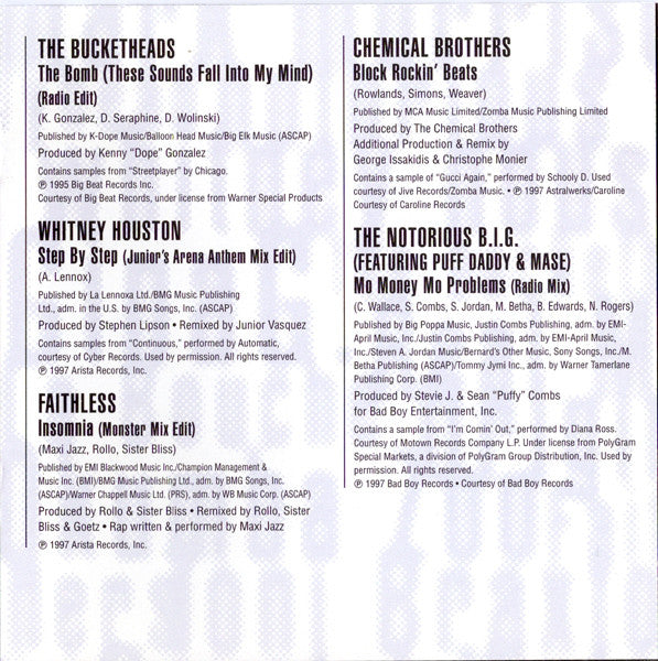 Various : Ultimate Dance Party 1998 (Mixed,Stereo)