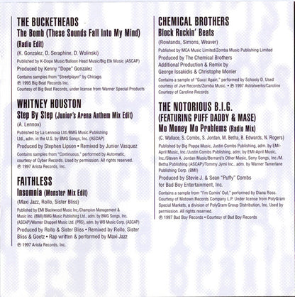 Various : Ultimate Dance Party 1998 (Mixed,Stereo)