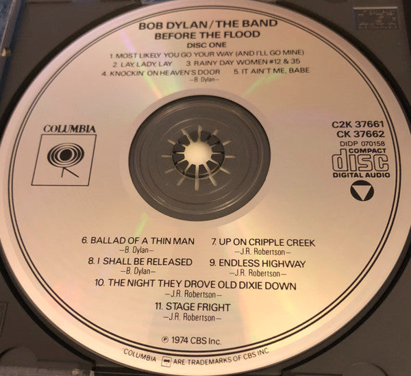 Bob Dylan / Band, The : Before The Flood (Album,Reissue)