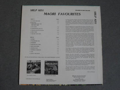 Unknown Artist : Maori Favourites (LP,Stereo)