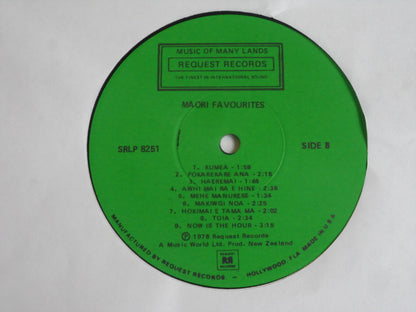 Unknown Artist : Maori Favourites (LP,Stereo)