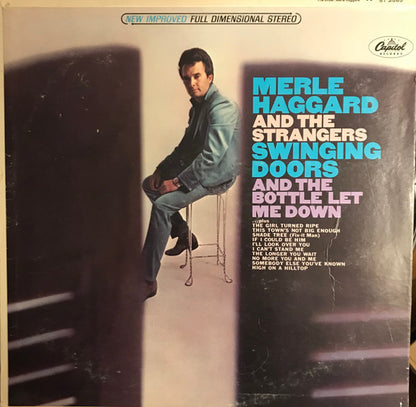 Merle Haggard And Strangers (5), The : Swinging Doors And The Bottle Let Me Down (LP,Album,Stereo)