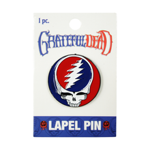 Enamel Pin - Grateful Dead - Skull Steal Your Face - 1.25"