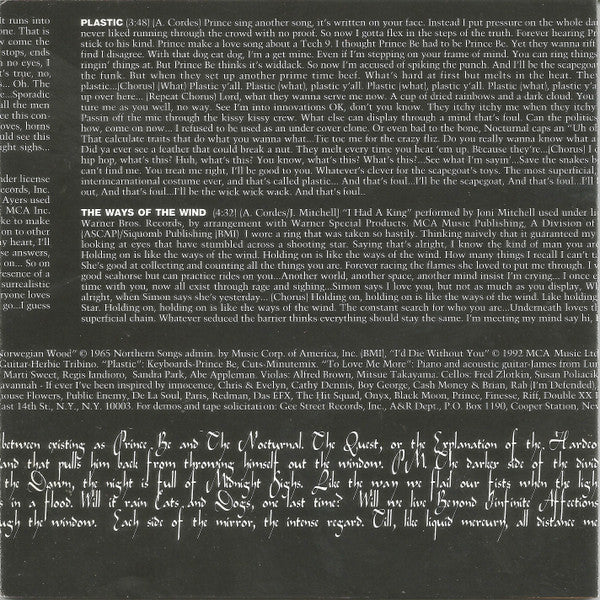 P.M. Dawn : The Bliss Album (Vibrations Of Love And Anger And The Ponderance Of Life And Existence) (Album,Club Edition,Stereo)