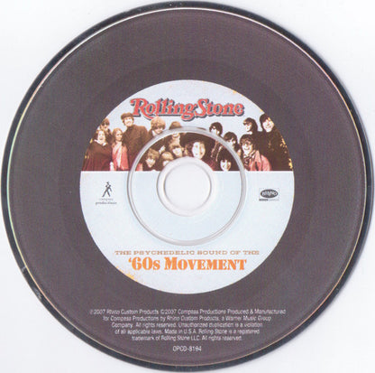 Various : The Psychedelic Sounds Of The '60s Movement (Compilation)