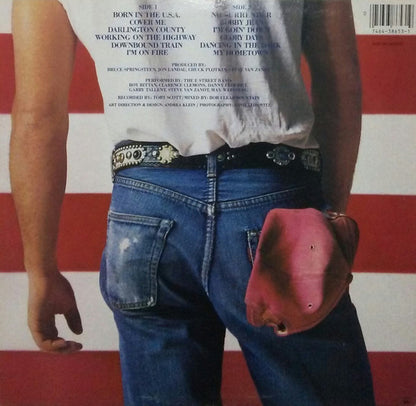Bruce Springsteen : Born In The U.S.A. (LP,Album,Stereo)
