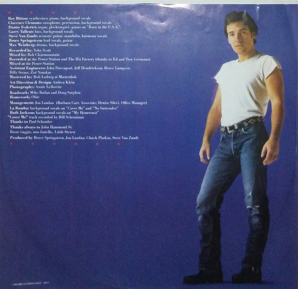 Bruce Springsteen : Born In The U.S.A. (LP,Album,Stereo)
