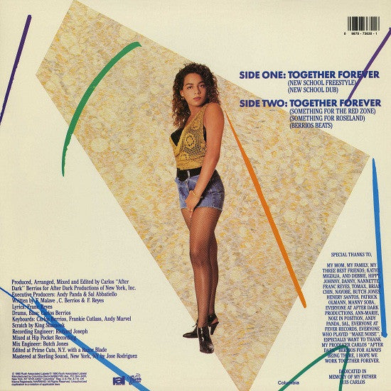 Lisette Melendez : Together Forever (12",33 ⅓ RPM)