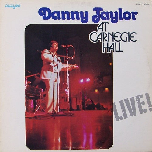 Danny Taylor (5) : At Carnegie Hall (LP,Album)