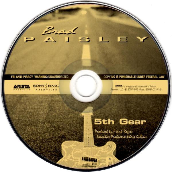 Brad Paisley : 5th Gear (Album)