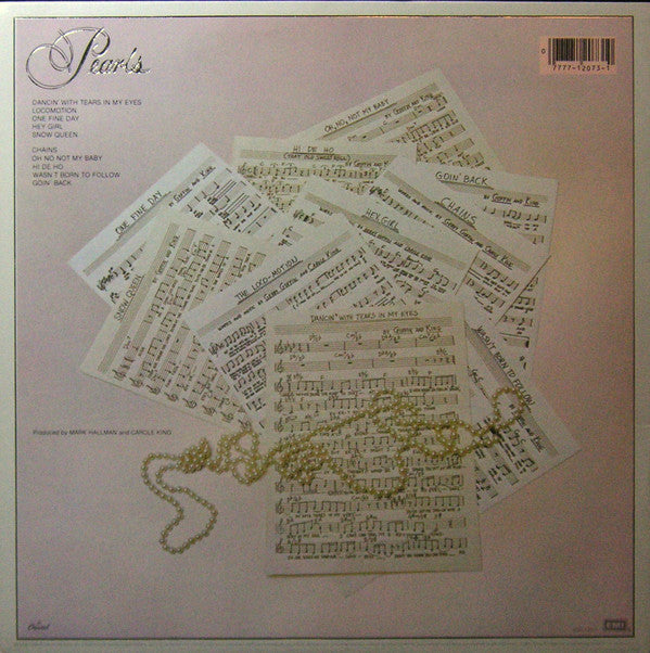 Carole King : Pearls Songs Of Goffin And King (LP,Album)