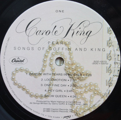 Carole King : Pearls Songs Of Goffin And King (LP,Album)