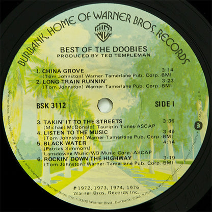 Doobie Brothers, The : Best Of The Doobies (LP,Compilation,Repress)
