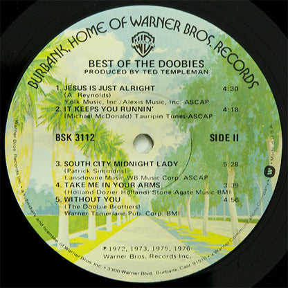 Doobie Brothers, The : Best Of The Doobies (LP,Compilation,Repress)